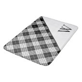 Monogram Schotse ruit  Badmat (Gekanteld)