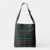 Monogram Schotse Ruit Crossbody Tas (Achterkant)