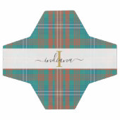 Monogram Schrift Naam Plaid Clan Wilson Tartan Voetbal (Enkel)