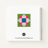 Monogram Schuur Quilt Recept Boek (Achterkant)