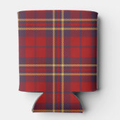 Monogram, Scottish Highland clan red plaid tartan: Blikjeskoeler (Achterkant)