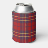 Monogram, Scottish Highland clan red plaid tartan: Blikjeskoeler (Blikje Achterkant)