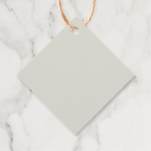 Monogram-script bruiloft bedankjes labels (Achterkant)