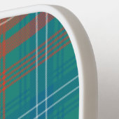 Monogram Script Name Pset Clan Wilson Tartan Pickleball Paddle (Links Detail)