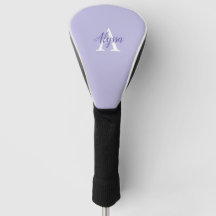 Monogram Script Paarse Lavendeldriver