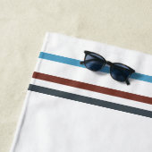 Monogram script vastgelegd Tartan Clan Anderson Ch Strandlaken (In situ)