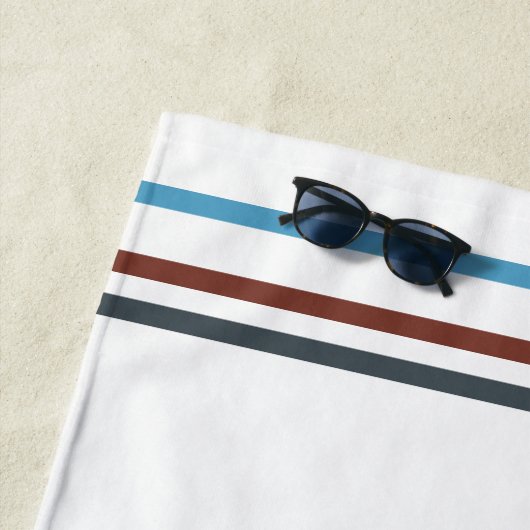 Monogram script vastgelegd Tartan Clan Anderson Ch Strandlaken (In situ)