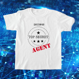 Monogram Secret Agent T-shirt