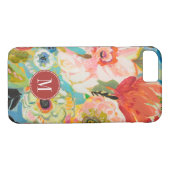 Monogram | Secret Garden Floral III Case-Mate iPhone Case (Achterkant (Horizontaal))