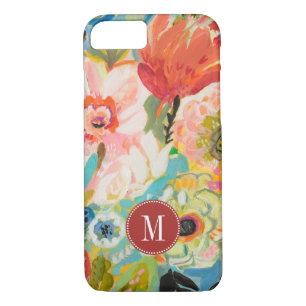 Monogram   Secret Garden Floral III iPhone 8/7 Hoesje