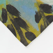 Monogram | Secret Garden Floral III Fleece Deken (Hoek)