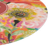 Monogram | Secret Garden Floral III Snijplank (Hoek)
