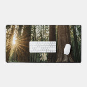 Monogram Sequoia Trees Giants Natuur Forest Bureaumat (Keyboard & Muis)