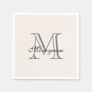 Monogram servetten