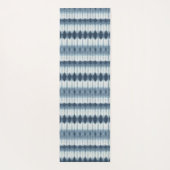 Monogram | Shibori Indigio Print Yogamat (Achterkant)