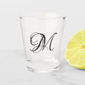 Monogram Shot Glas (Voorkant)