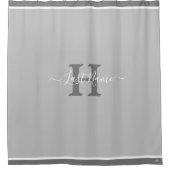 Monogram Shower Curtain HAMbyWG Douchegordijn (Voorkant)