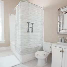 Monogram Shower Curtain HAMbyWG Douchegordijn