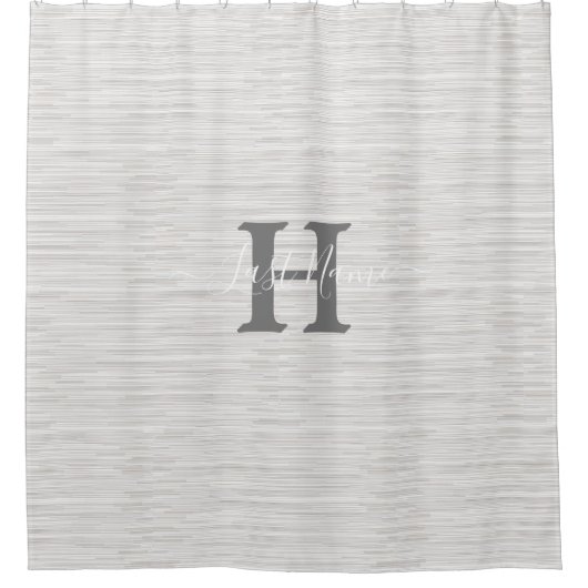 Monogram Shower Curtain HAMbyWG Douchegordijn (Voorkant)