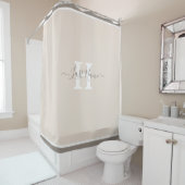 Monogram Shower Curtain HAMbyWG Douchegordijn (In situ)