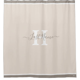 Monogram Shower Curtain HAMbyWG Douchegordijn