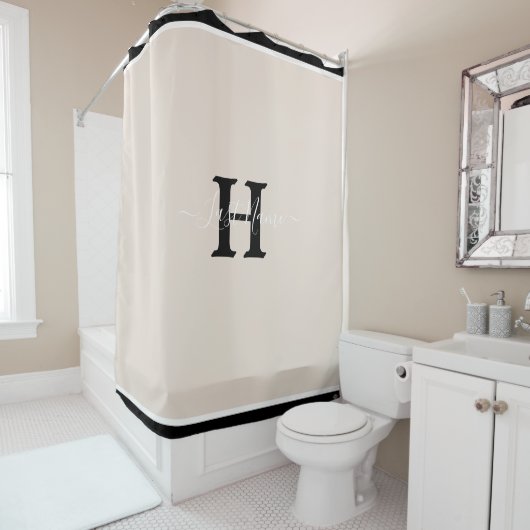 Monogram Shower Curtain HAMbyWG Douchegordijn (In situ)