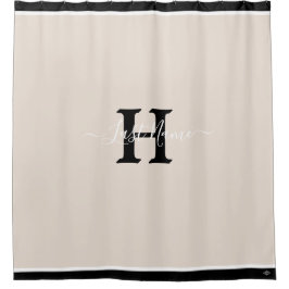 Monogram Shower Curtain HAMbyWG Douchegordijn