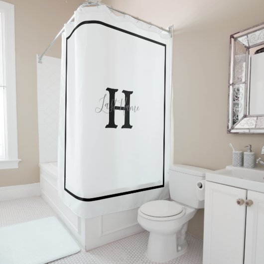 Monogram Shower Curtain HAMbyWG Douchegordijn (In situ)