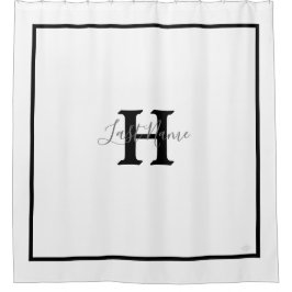 Monogram Shower Curtain HAMbyWG Douchegordijn