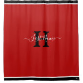 Monogram Shower Curtain HAMbyWG Douchegordijn (Voorkant)