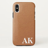 monogram sierlijk Case-Mate iPhone case (Achterkant)