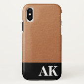 monogram sierlijk Case-Mate iPhone case (Achterkant)