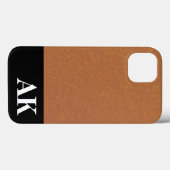 monogram sierlijk Case-Mate iPhone case (Achterkant (horizontaal))