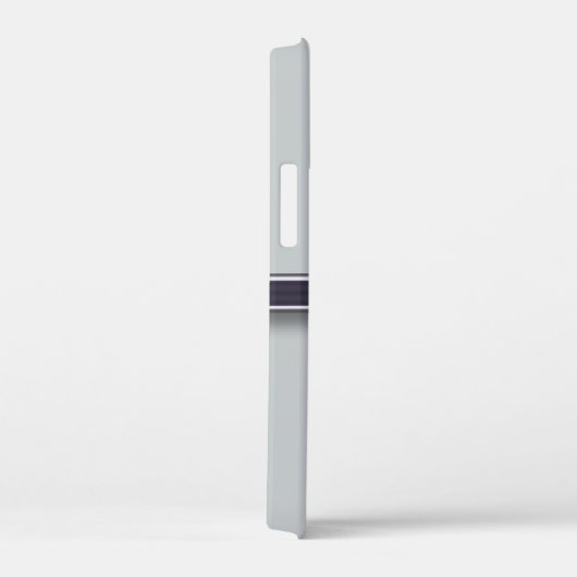 Monogram Silver Foil Schrijfbriefje Case-Mate iPhone Case (Achterkant / Rechts)