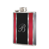 Monogram Silver Mesh en Red Heupfles (Links)