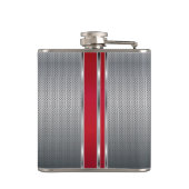Monogram Silver Mesh en Red Heupfles (Achterkant)