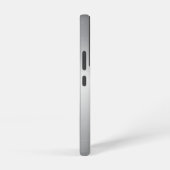 Monogram Silver Metal Glitter kijkt Bling Samsung Galaxy Hoesje (Rechterkant)