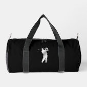 Monogram Silver Silhouette Golfer Plunjezak (Achterkant)