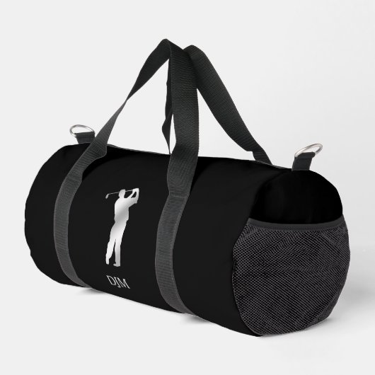 Monogram Silver Silhouette Golfer Plunjezak (Rechterhoek)