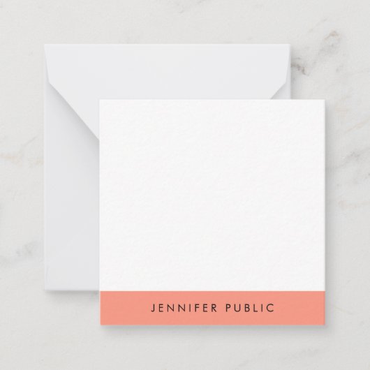 Monogram Sjabloon Elegant Colors Persoonlijk (Voorkant)