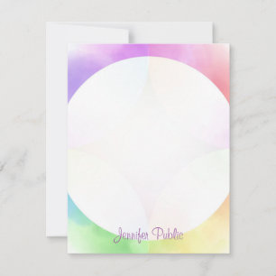 Monogram Sjabloon Modern legant handgeschreven