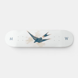 Monogram Skateboard met Boerenzwaluw