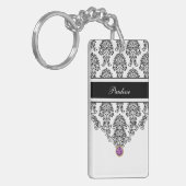 Monogram Sleutelhanger aan twee zijden (Voorkant Links)