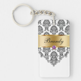 Monogram Sleutelhanger aan twee zijden