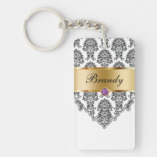 Monogram Sleutelhanger aan twee zijden (Voorkant)