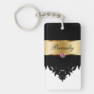Monogram Sleutelhanger aan twee zijden