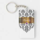 Monogram Sleutelhanger aan twee zijden (Voorkant)