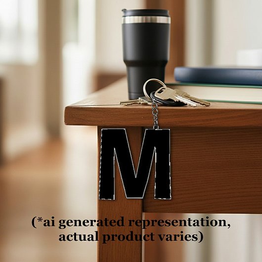 Monogram Sleutelhanger Fotobeeldje Sleutelhanger