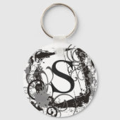 Monogram Sleutelhanger "S" (Voorkant)