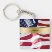 Monogram Sleutelhanger Twee Sided (Voorkant)